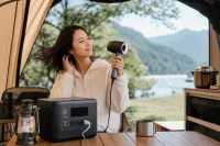 キャンプでポータブル電源を使ってドライヤーは使える？