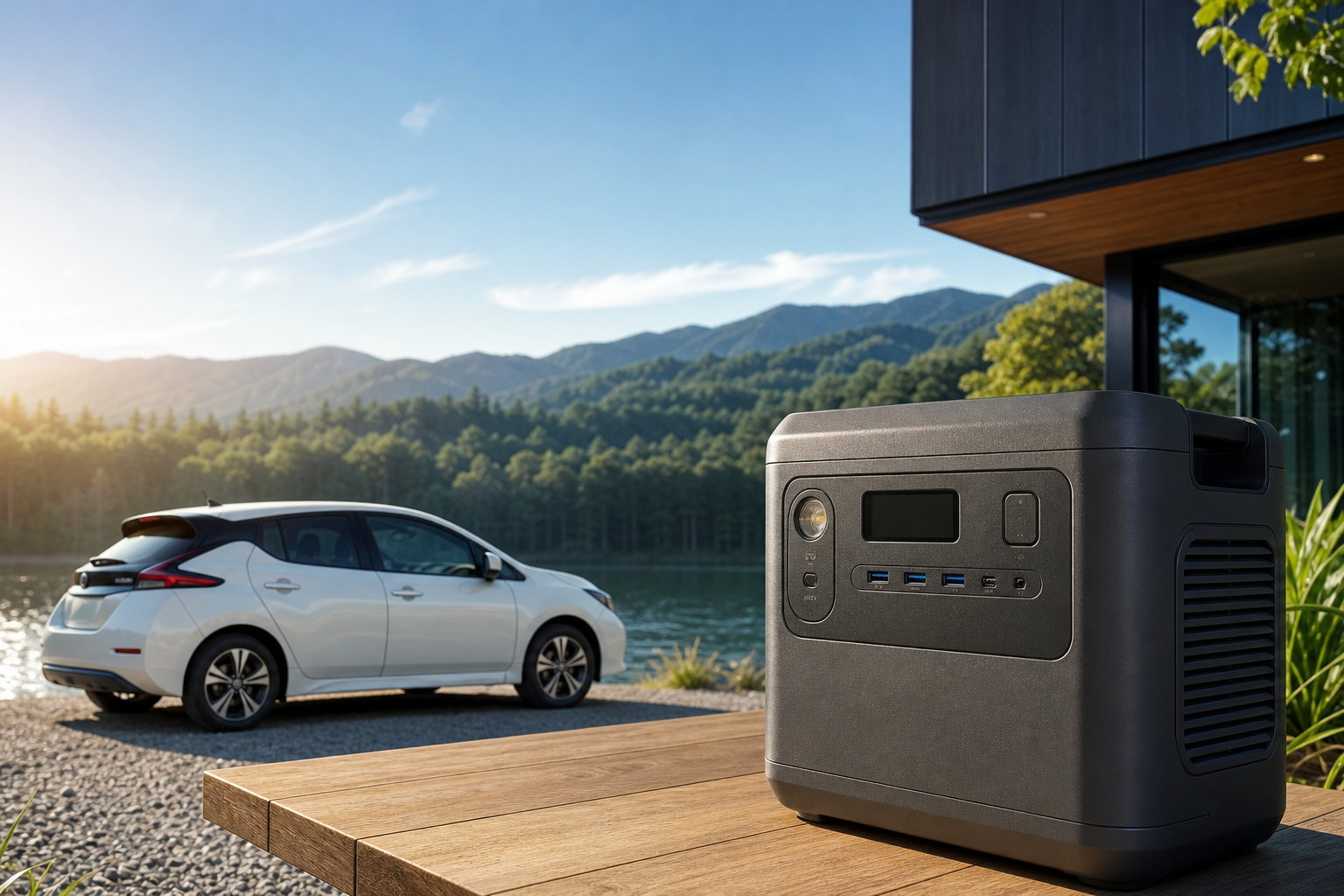 ケンウッドのポータブル電源にリーフのバッテリーが使われているって本当？