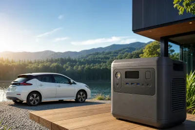 ケンウッドのポータブル電源にリーフのバッテリーが使われているって本当？