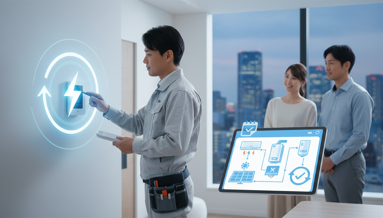 東京電力の住宅設備家電修理サービスは月額制の安心保証システム