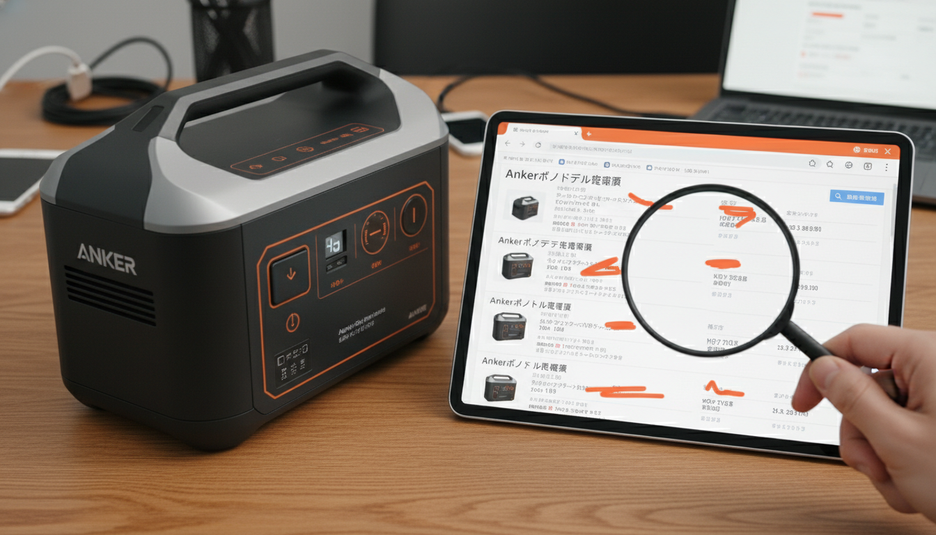 価格.comでAnkerのポータブル電源を探すべき理由
