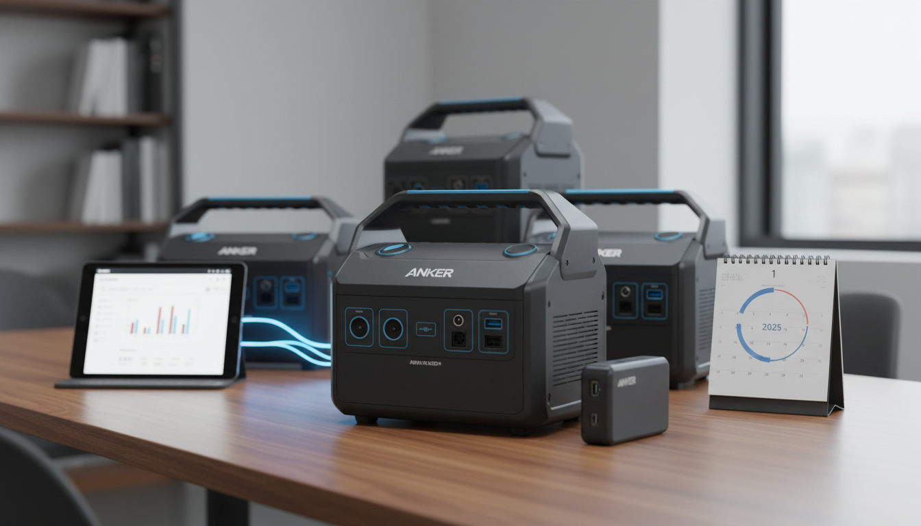 2025年注目のAnkerポータブル電源モデル