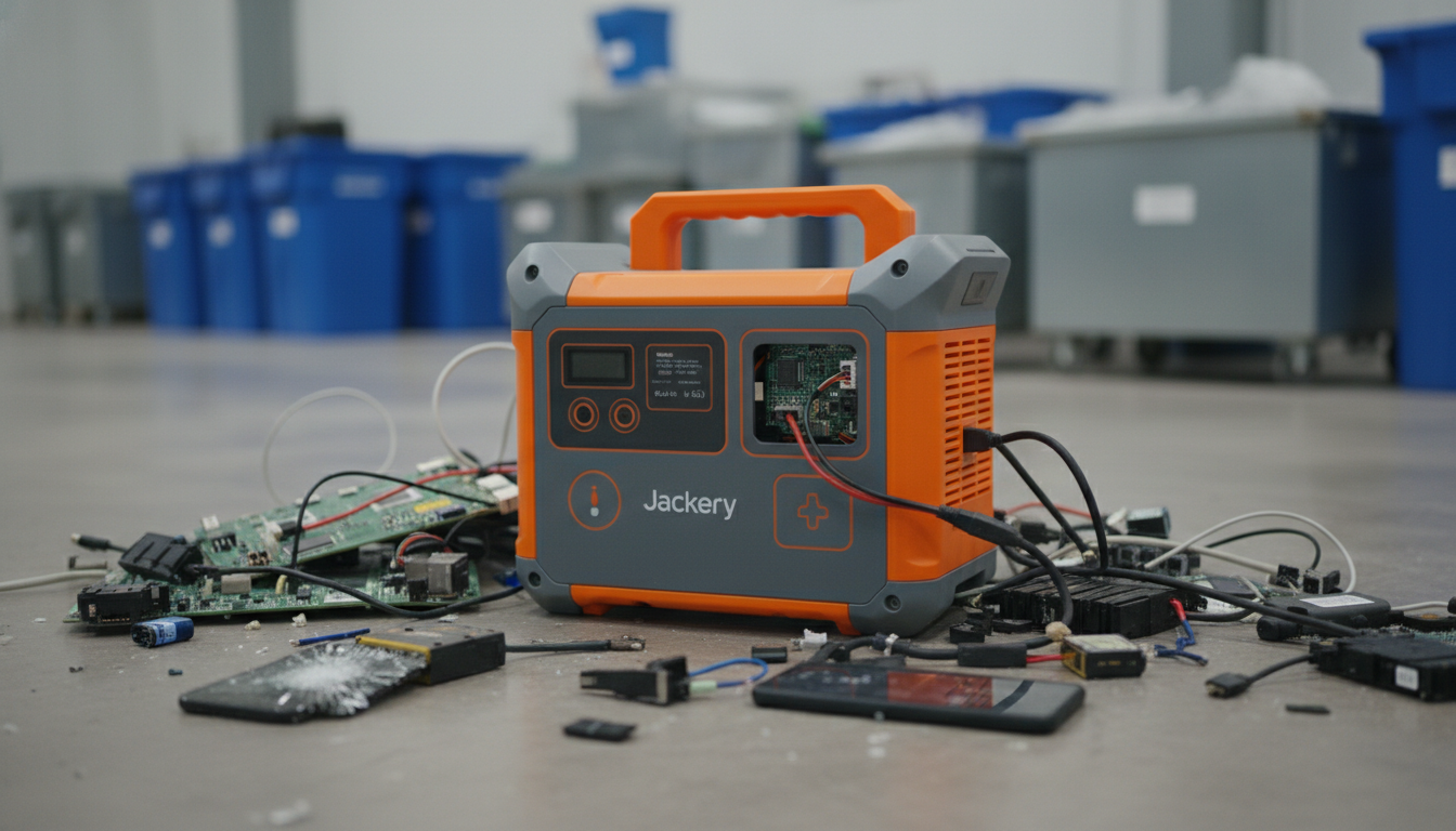 Jackeryポータブル電源の正しい捨て方