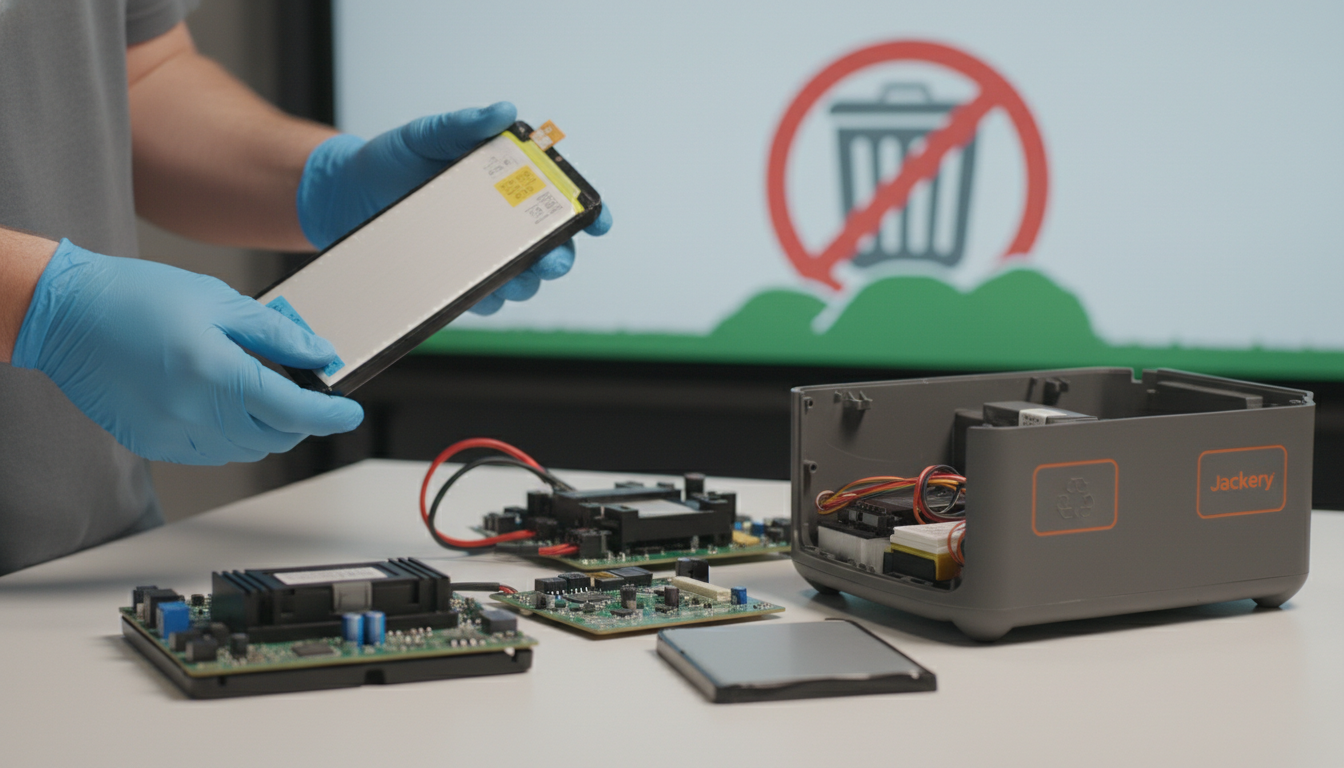 なぜJackeryポータブル電源は一般ゴミで捨てられないのか
