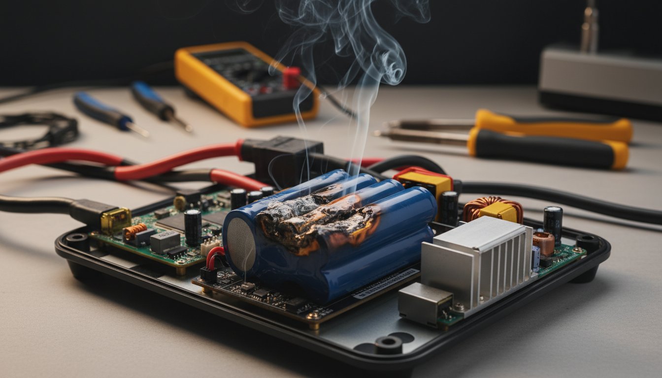 なぜポータブル電源には発火リスクがあるのか