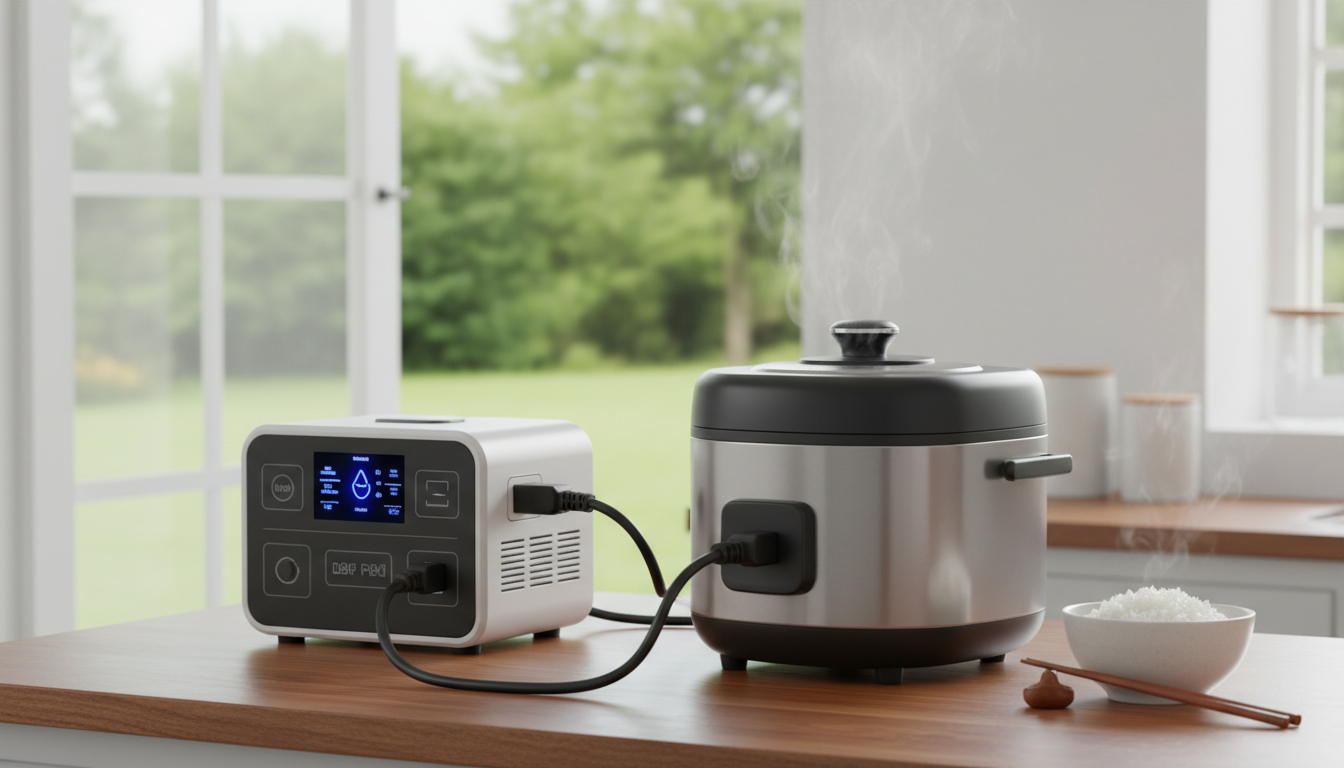 なぜポータブル電源で炊飯器が使えるのか？