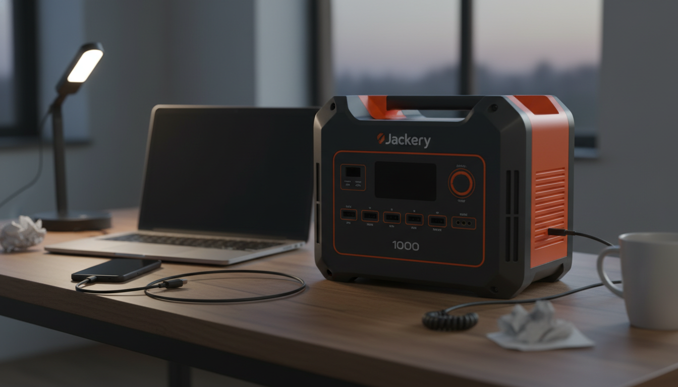 Jackeryポータブル電源1000が急に0%になる主な原因