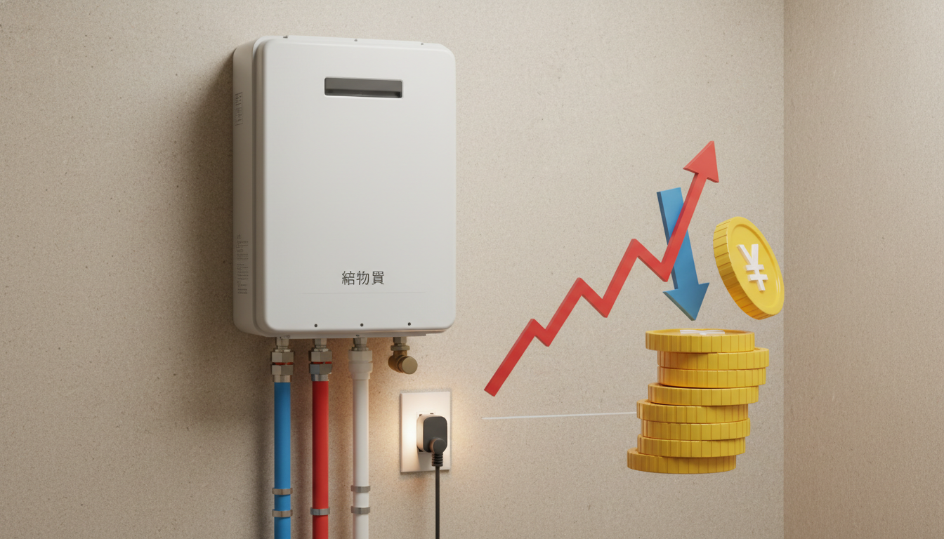 給湯器の電源入れっぱなしで電気代はどうなる？