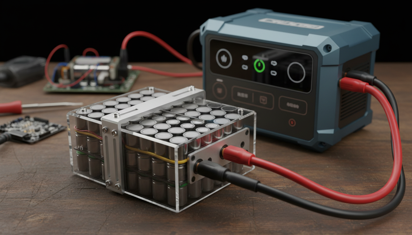 ポータブル電源の拡張バッテリー自作は可能です！