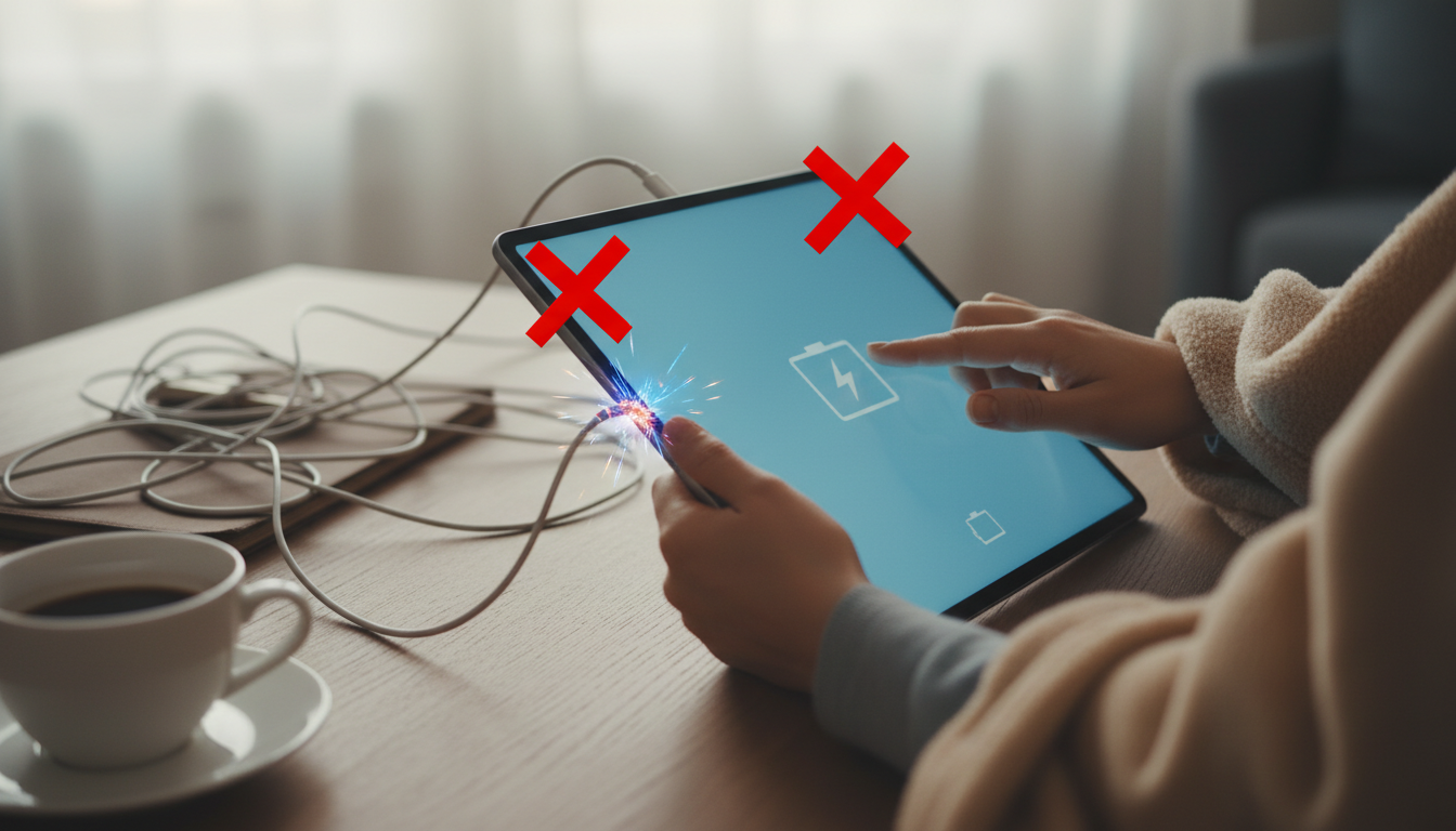 これだけは避けたい!充電しながら使う時のNG行為