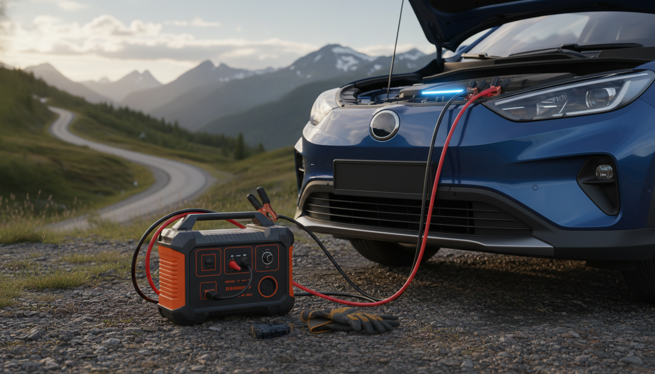PHEVにはジャンプスターター付きポータブル電源が便利！