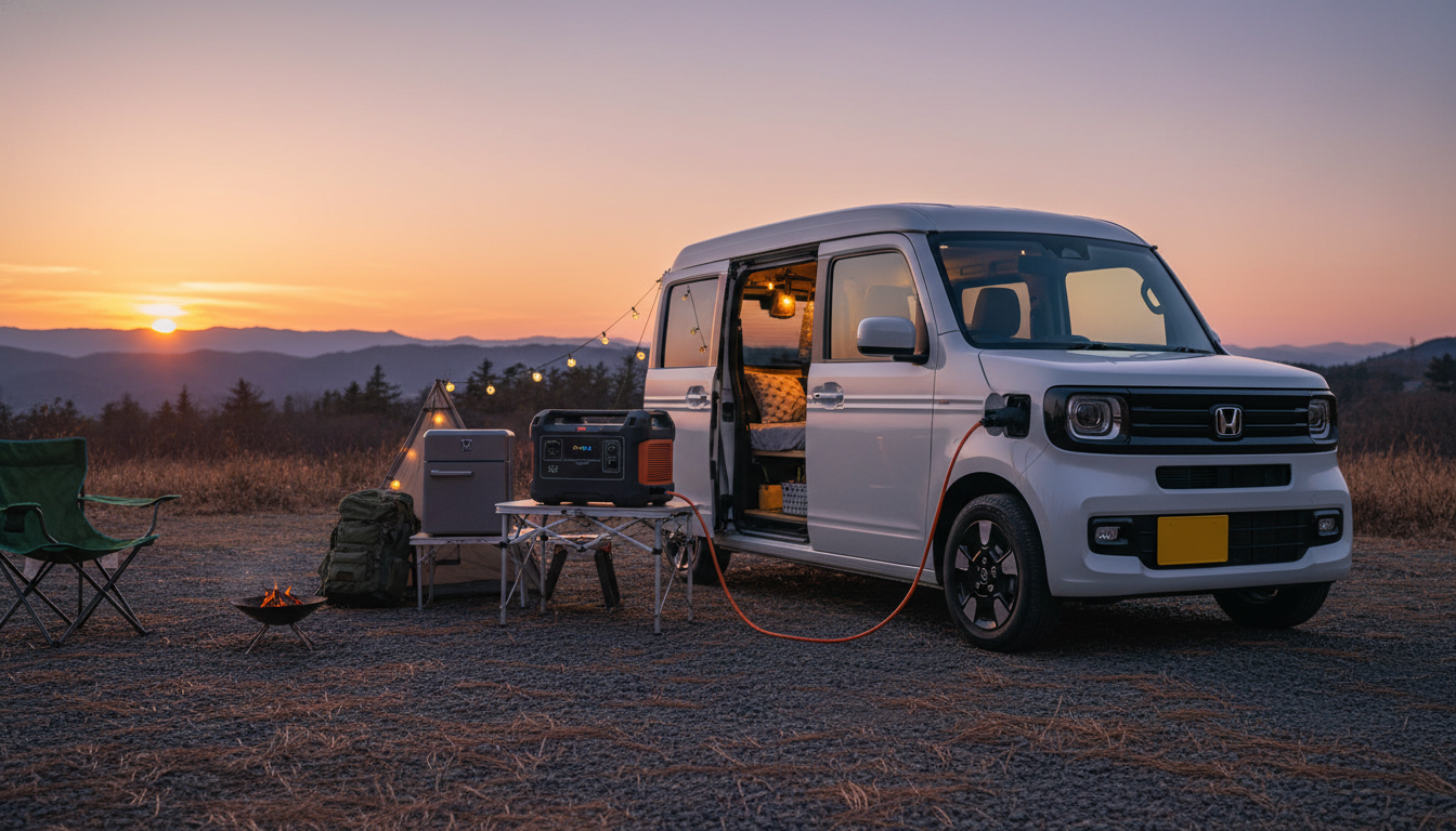 なぜN-VAN e:とポータブル電源の相性が抜群なのか？