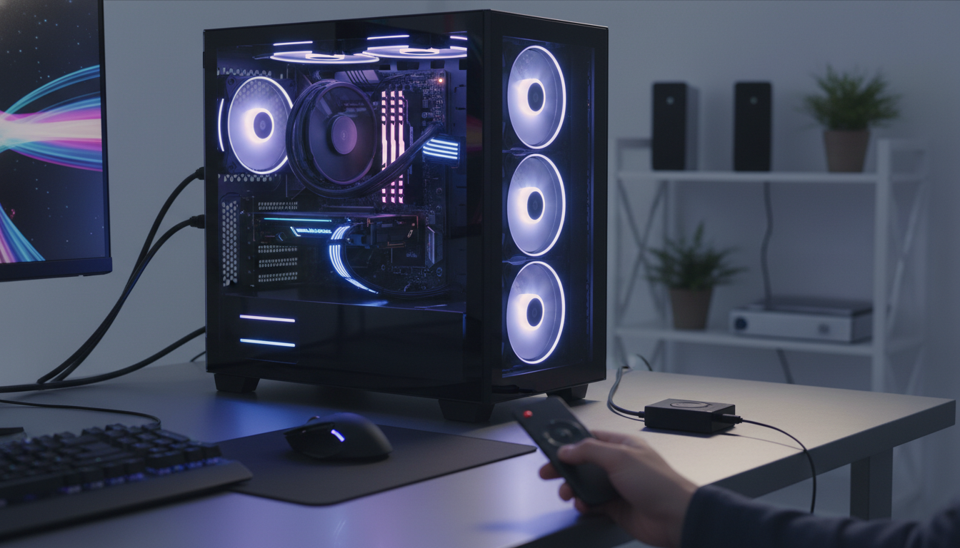 PCでLEDテープライトを制御する方法は2つある！