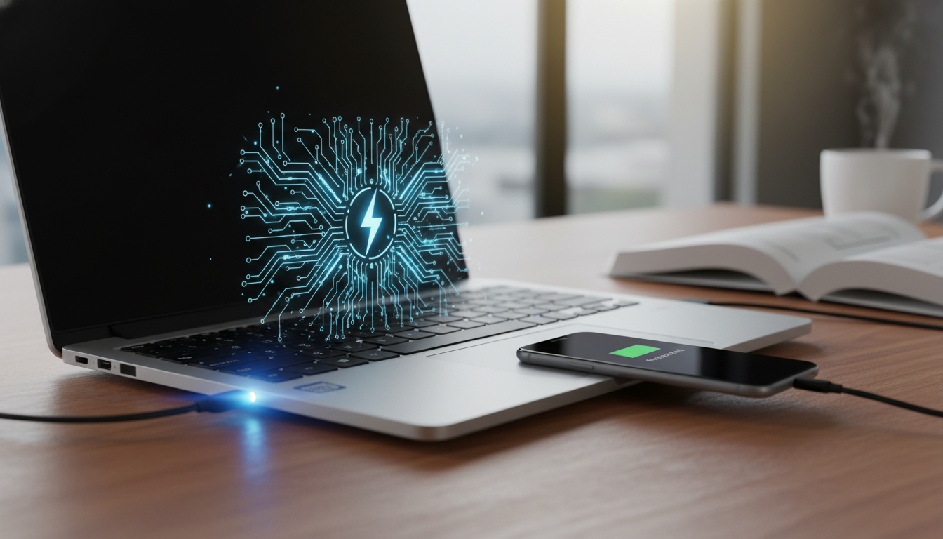 なぜPCの電源オフでも充電できるの?仕組みを解説!