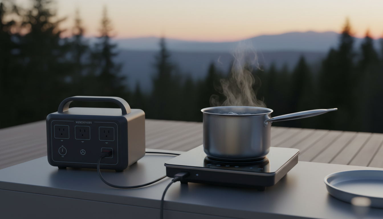 なぜポータブル電源でIH調理器が使えるのか？