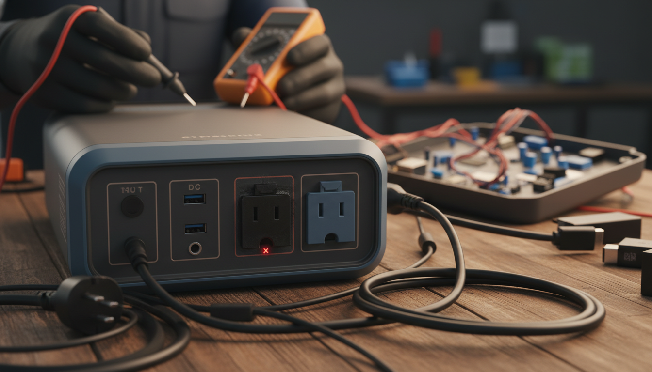 なぜポータブル電源のコンセントが使えなくなるのか
