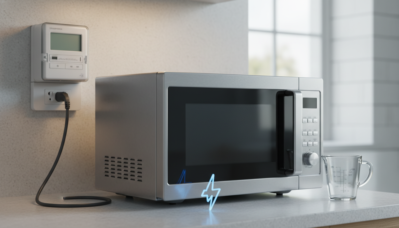 電子レンジのコンセント差しっぱなしでも電気代はほぼ変わらない!