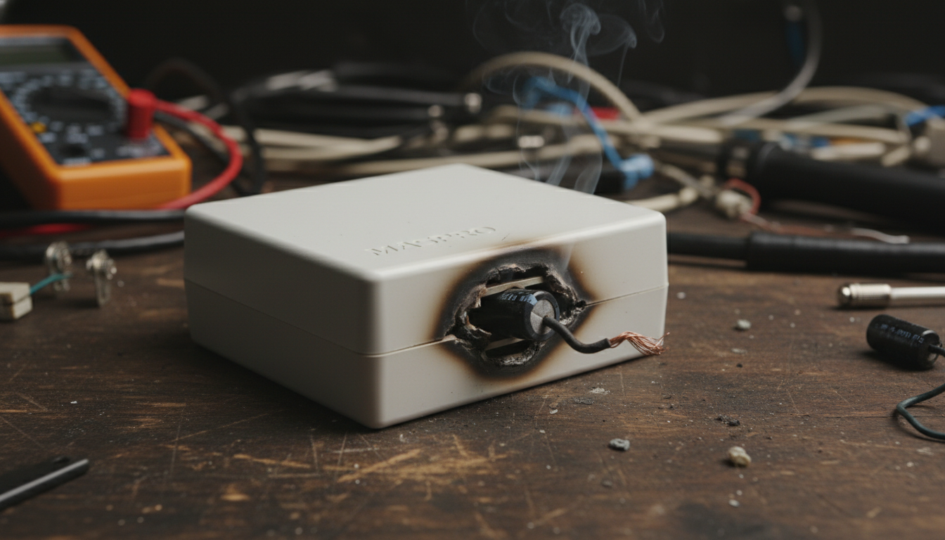 マスプロのブースター電源部が壊れる理由