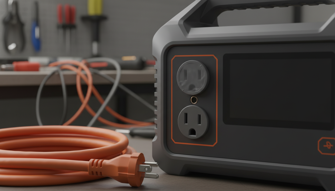 ポータブル電源のアース付きコンセントは「形だけ」のことが多い
