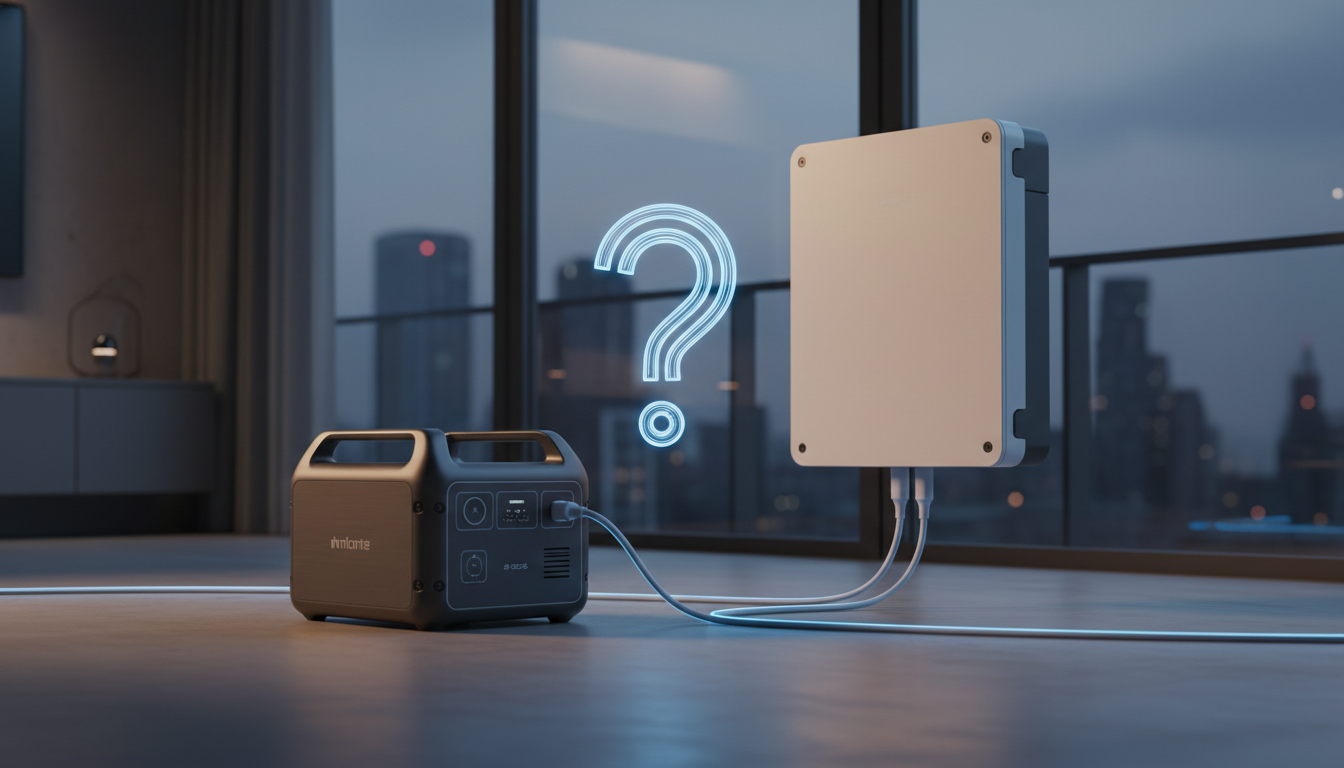 ポータブル電源と家庭用蓄電池、何が違うの？