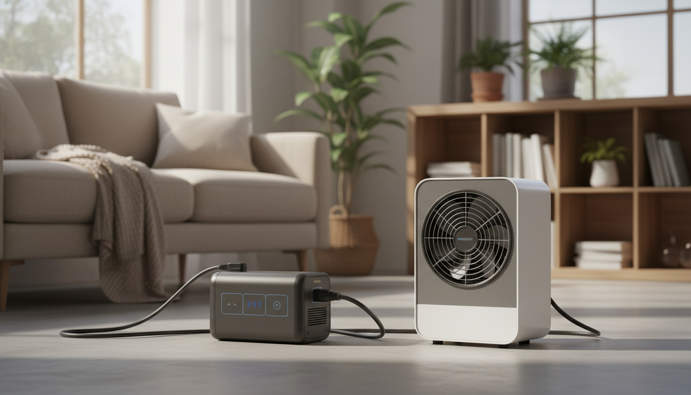 なぜガスファンヒーターはポータブル電源に向いているの？