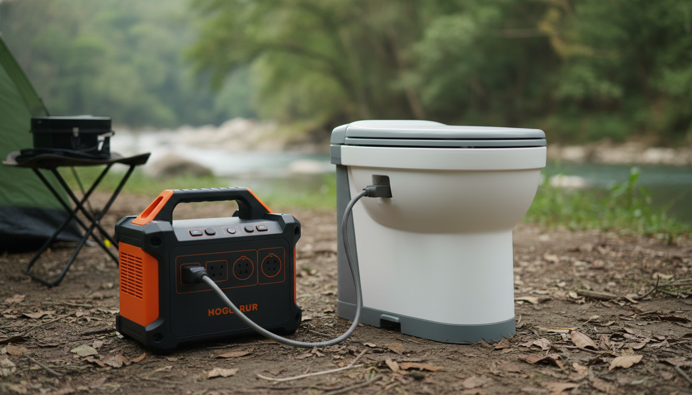 実際にポータブル電源でトイレを使う具体例をご紹介!