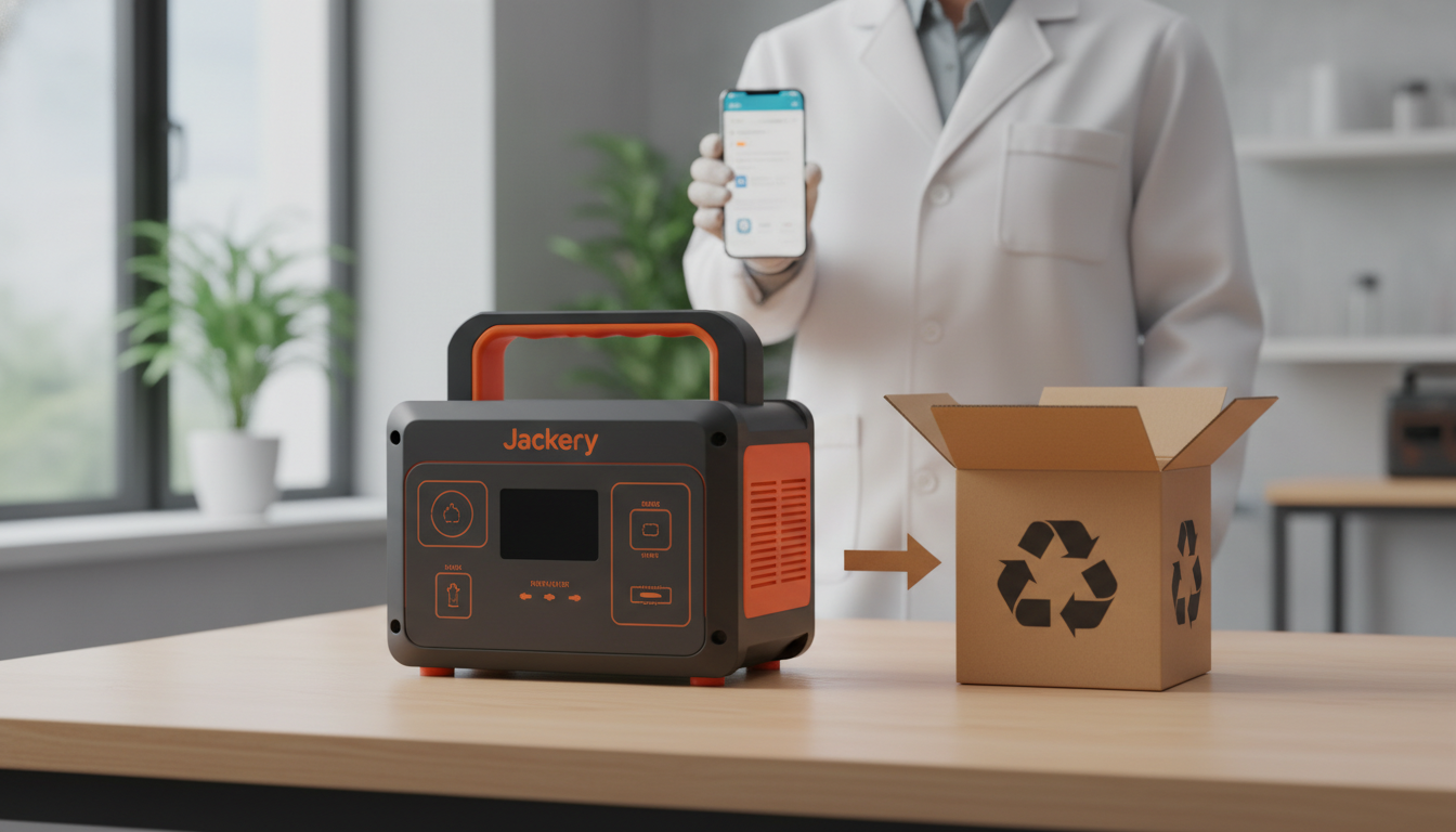 Jackeryポータブル電源はメーカーの無償回収サービスを使うのが正解!