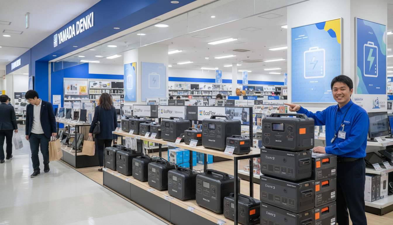 ヤマダ電機ならエコフローの豊富なラインナップから選べます!