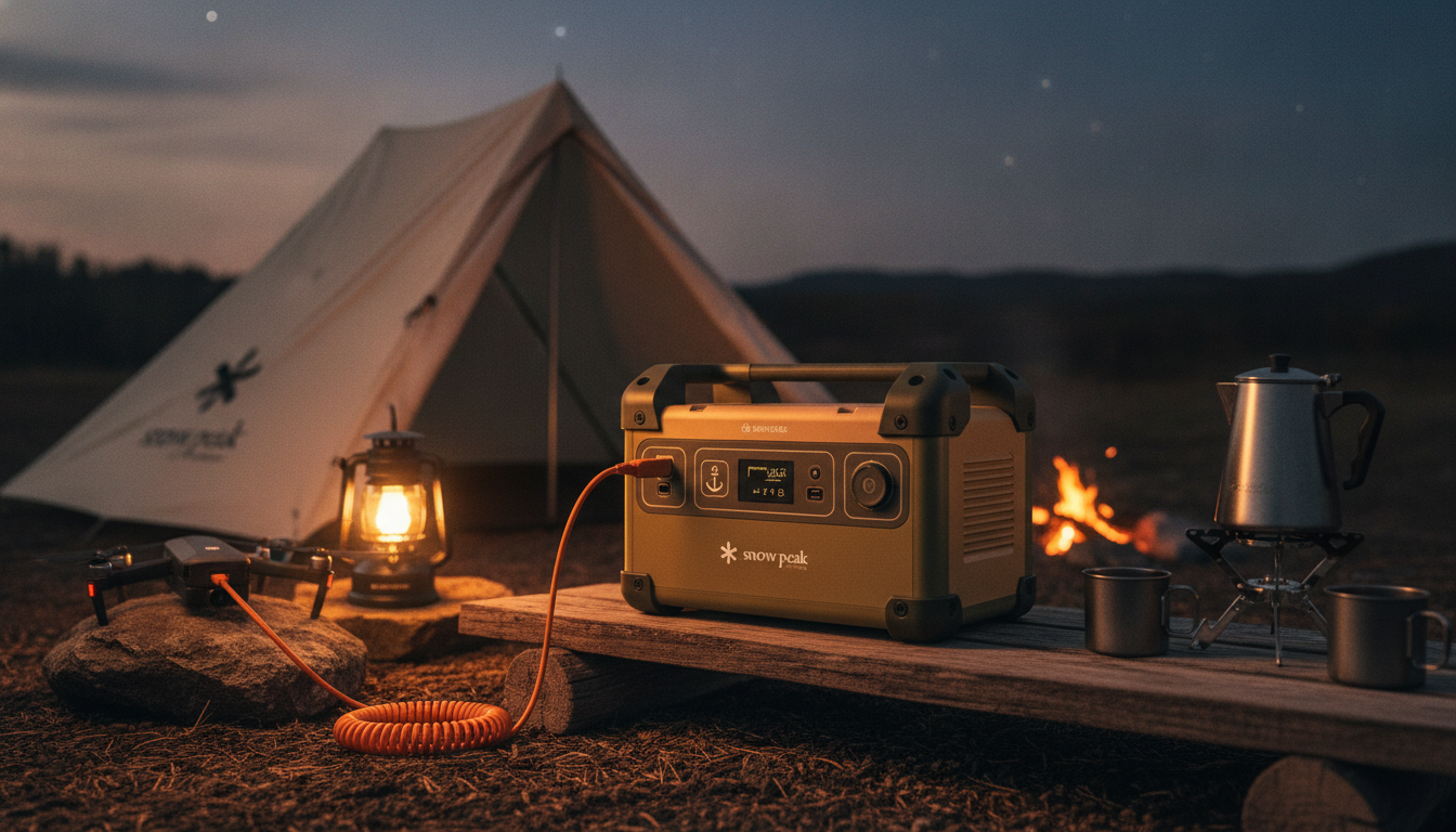 Anker×Snow Peakのポータブル電源は本格派の大容量モデル