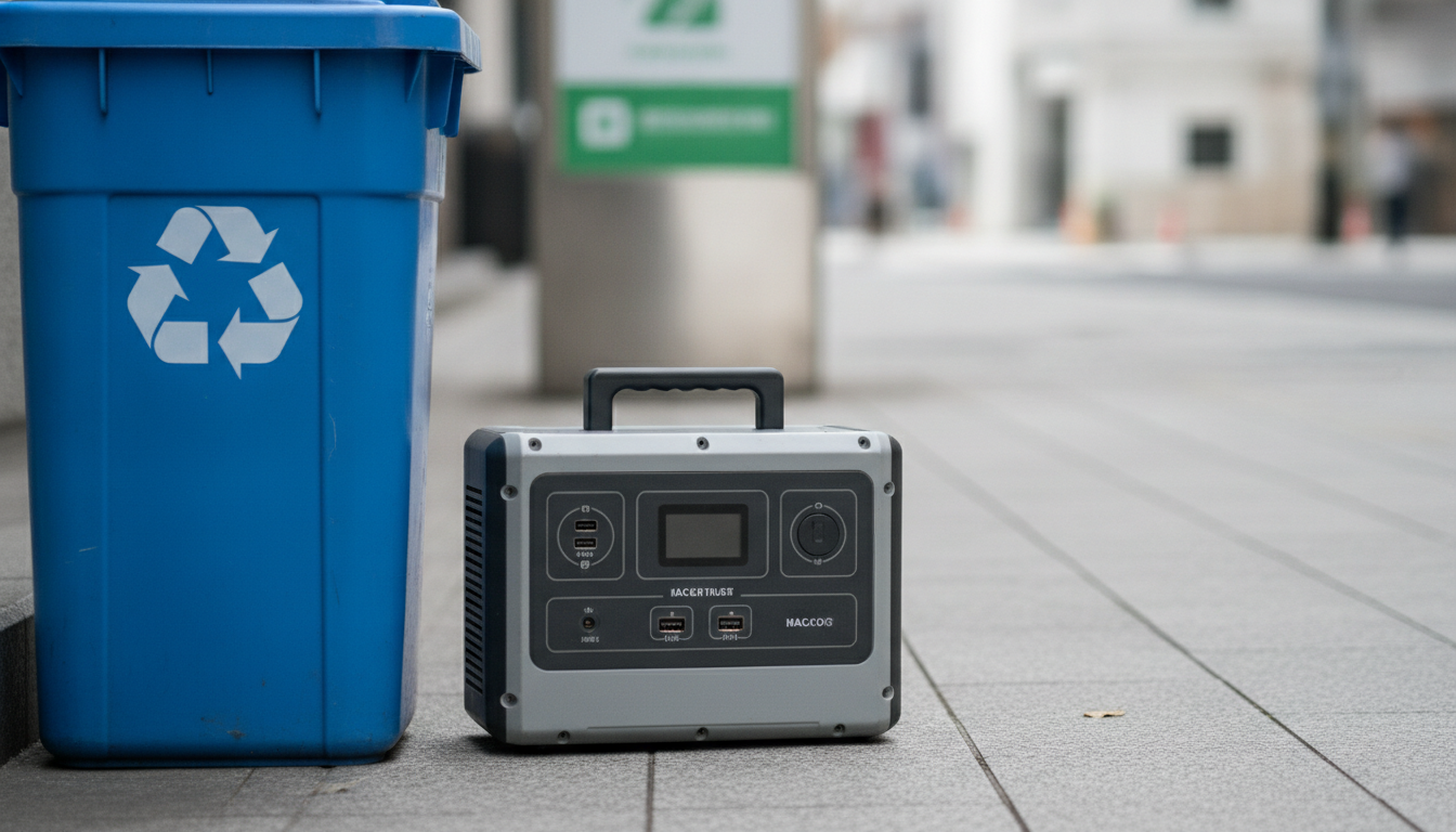 名古屋市でのポータブル電源の正しい捨て方
