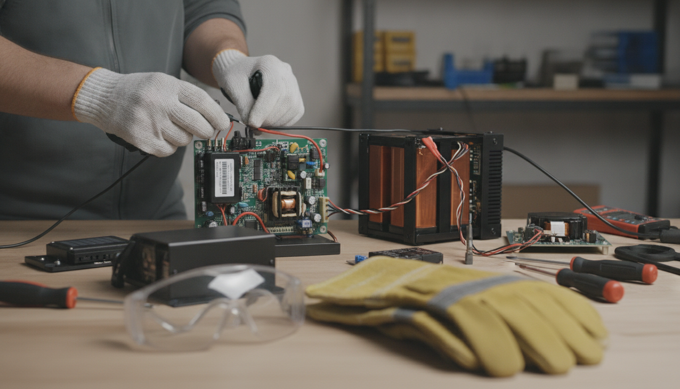 ポータブル電源自作キットは作れるが安全知識が必須です