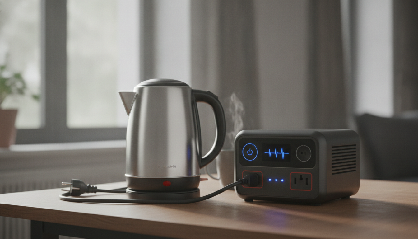ポータブル電源でケトルが使えない理由【結論】