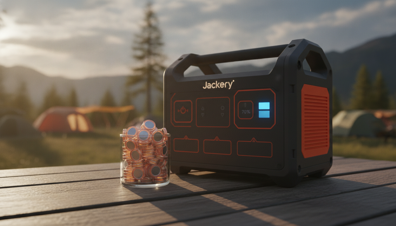 Jackery 2000 Proは約1,000サイクルで容量70%まで低下します