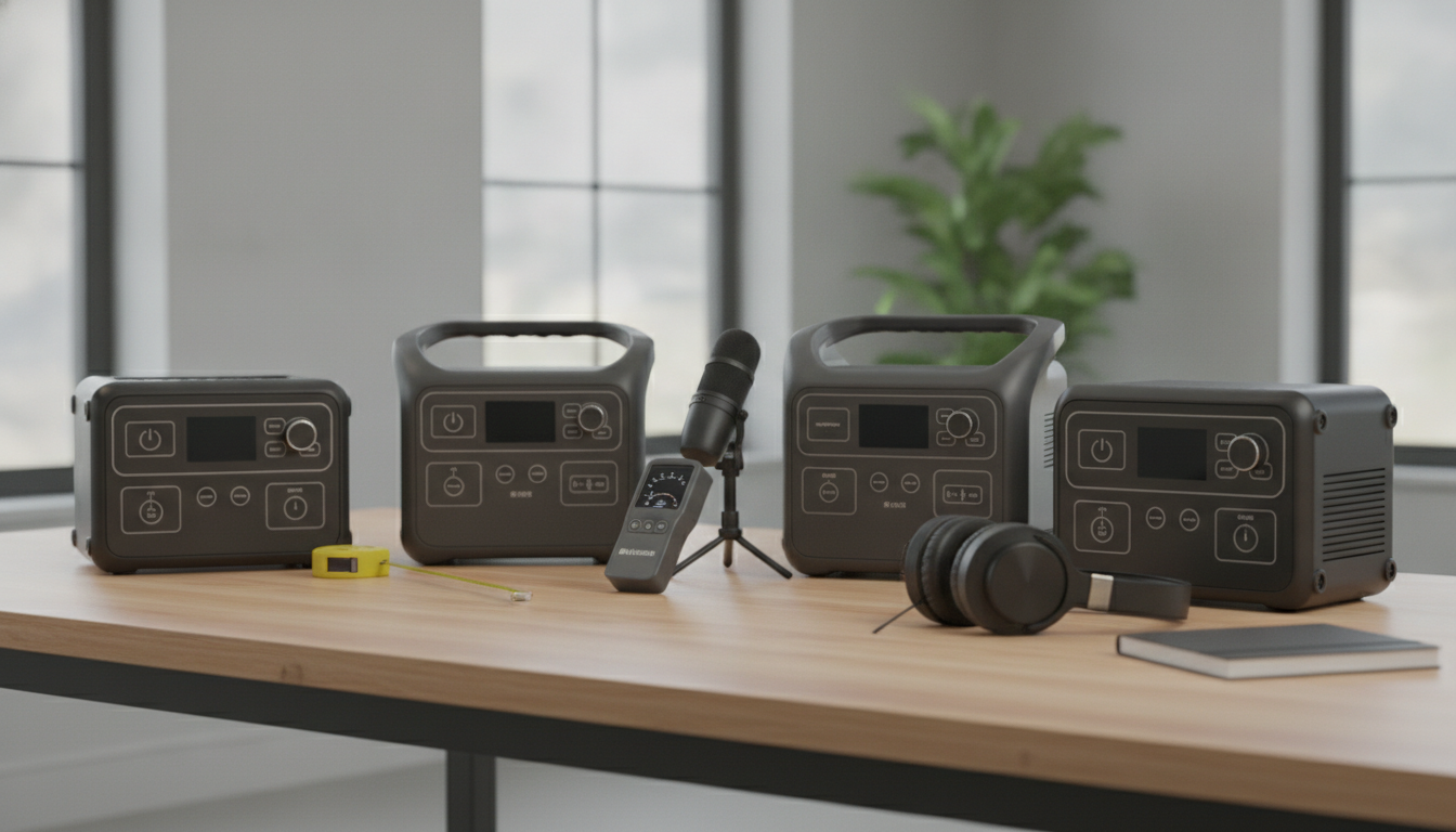 ポータブル電源の音、何を基準に比較すればいいの？