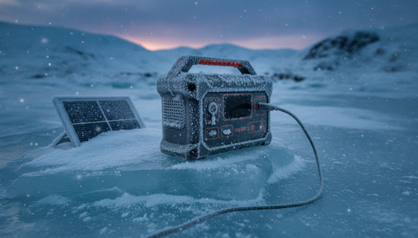 結論:多くのポータブル電源は氷点下での充電はNG!