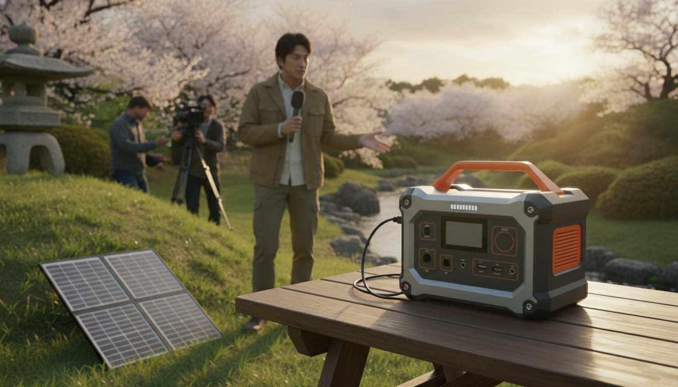 ロッピングのじゅん散歩で紹介されたポータブル電源はメガパワーステーション