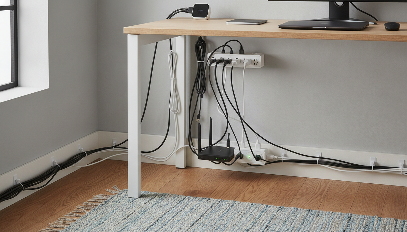 実際に試した電源タップ設置の具体例