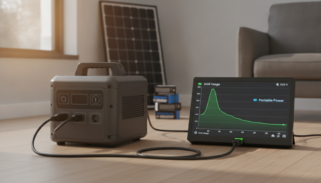 なぜポータブル電源でピークシフトができるのか？