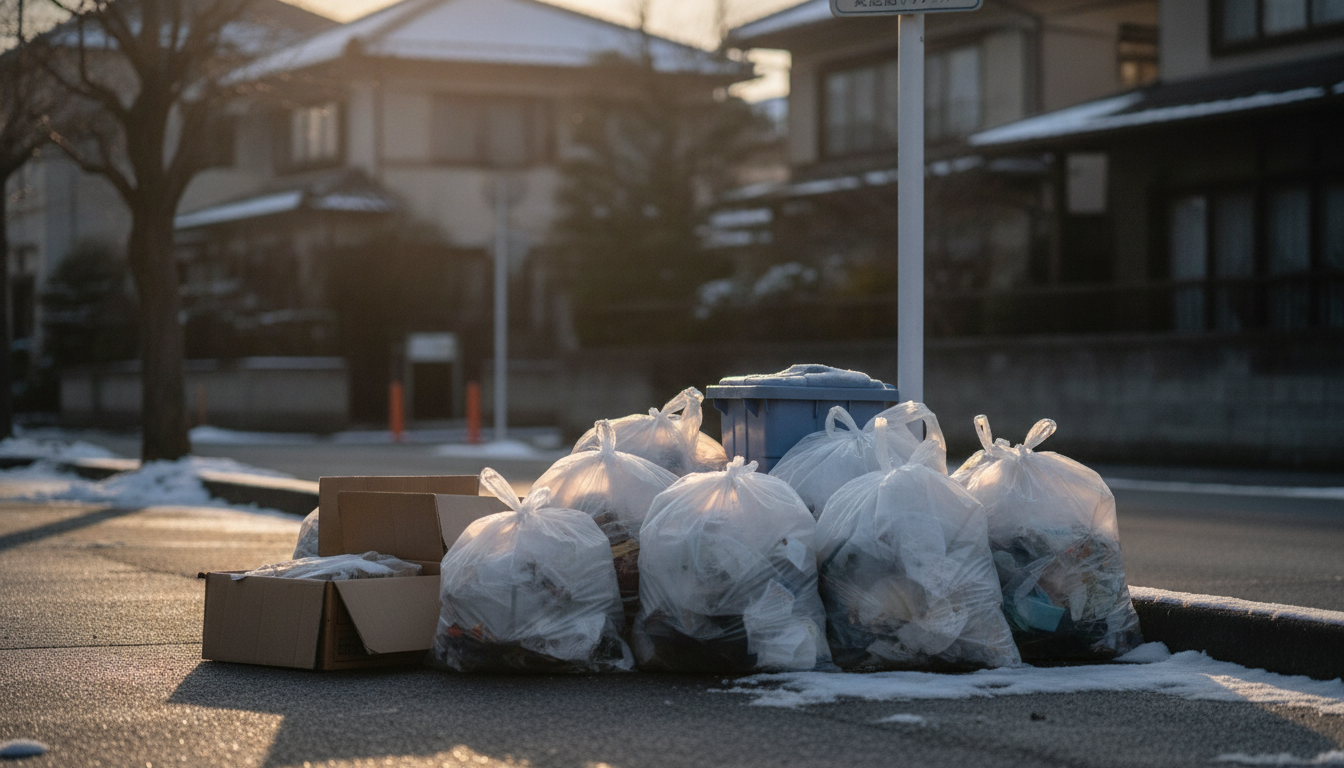 具体的な年末年始のゴミ出しルール