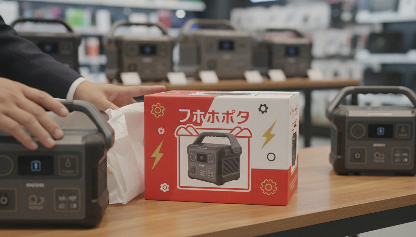 ビックカメラ福箱のポータブル電源、具体的にはどんな感じ？