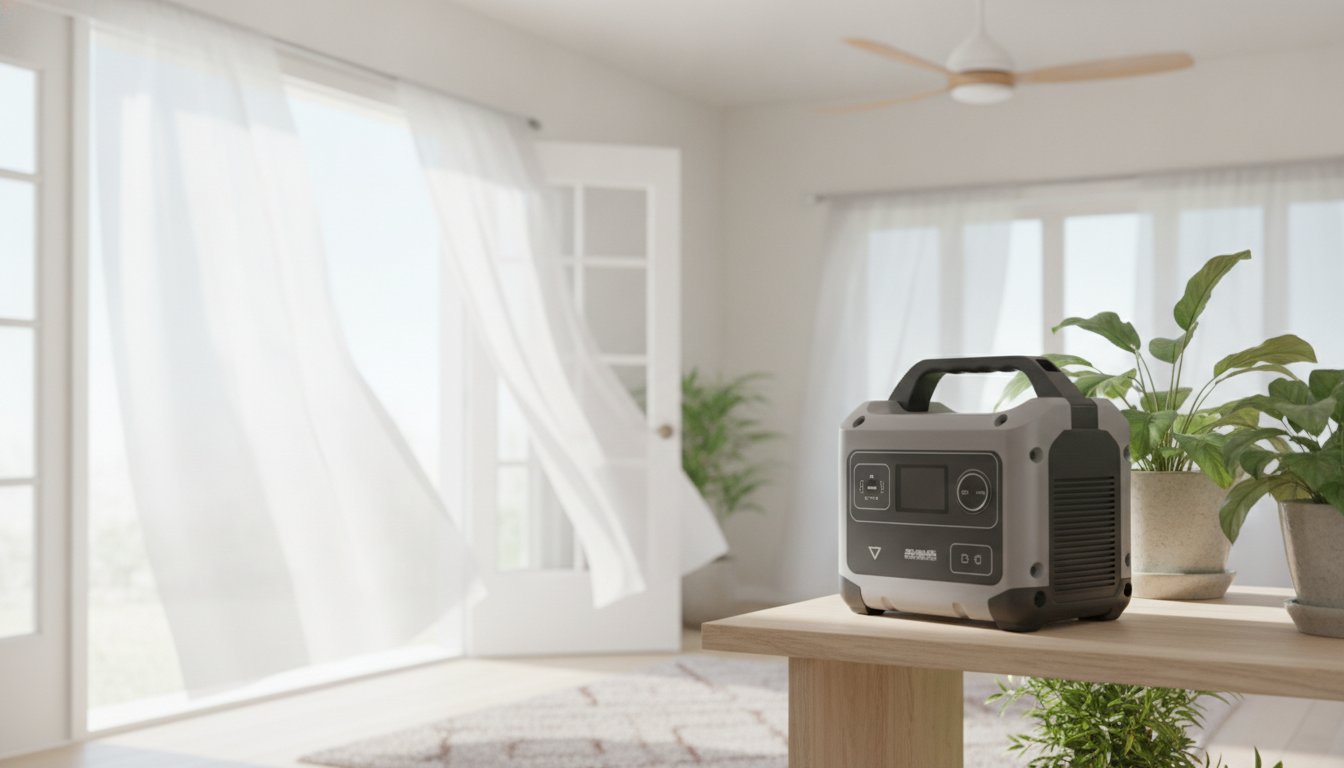 ポータブル電源を置くべき場所は「風通しの良い屋内」が基本！