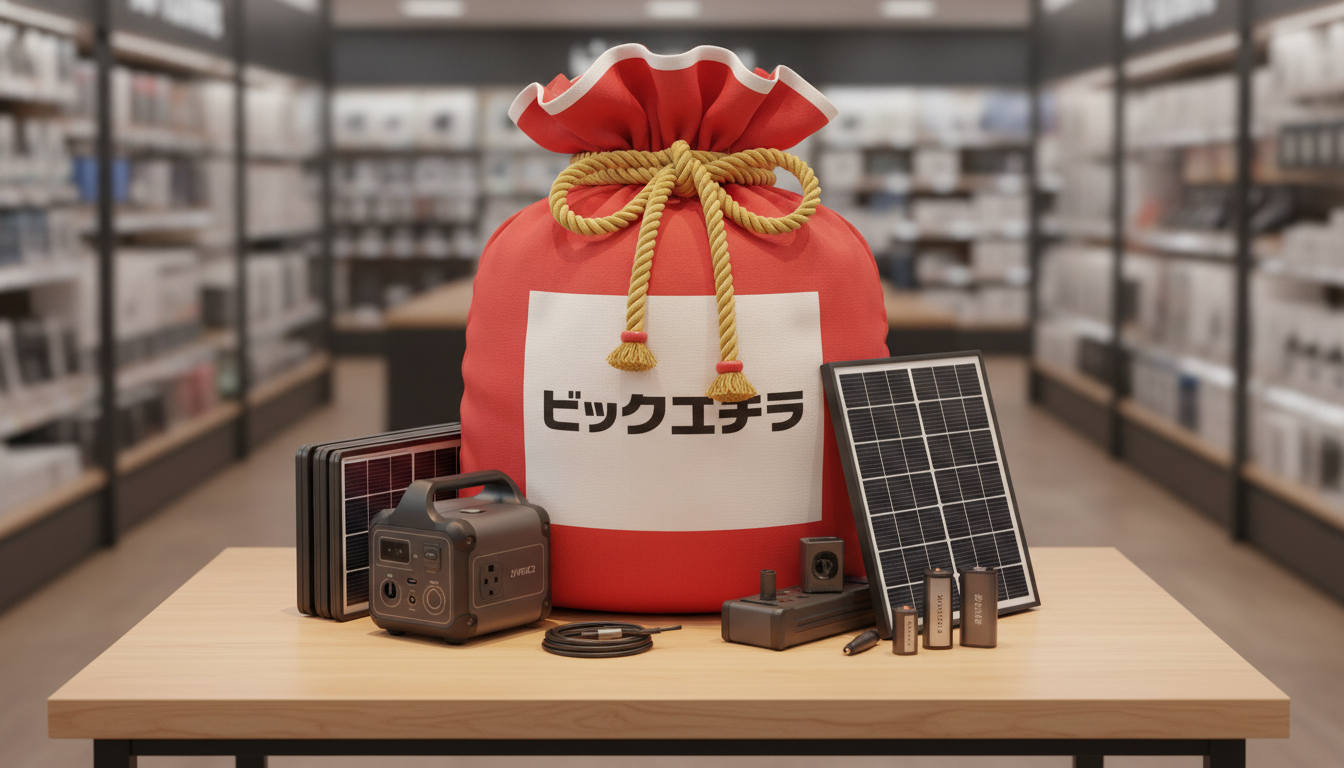 なぜビックカメラの福袋にポータブル電源がないの？
