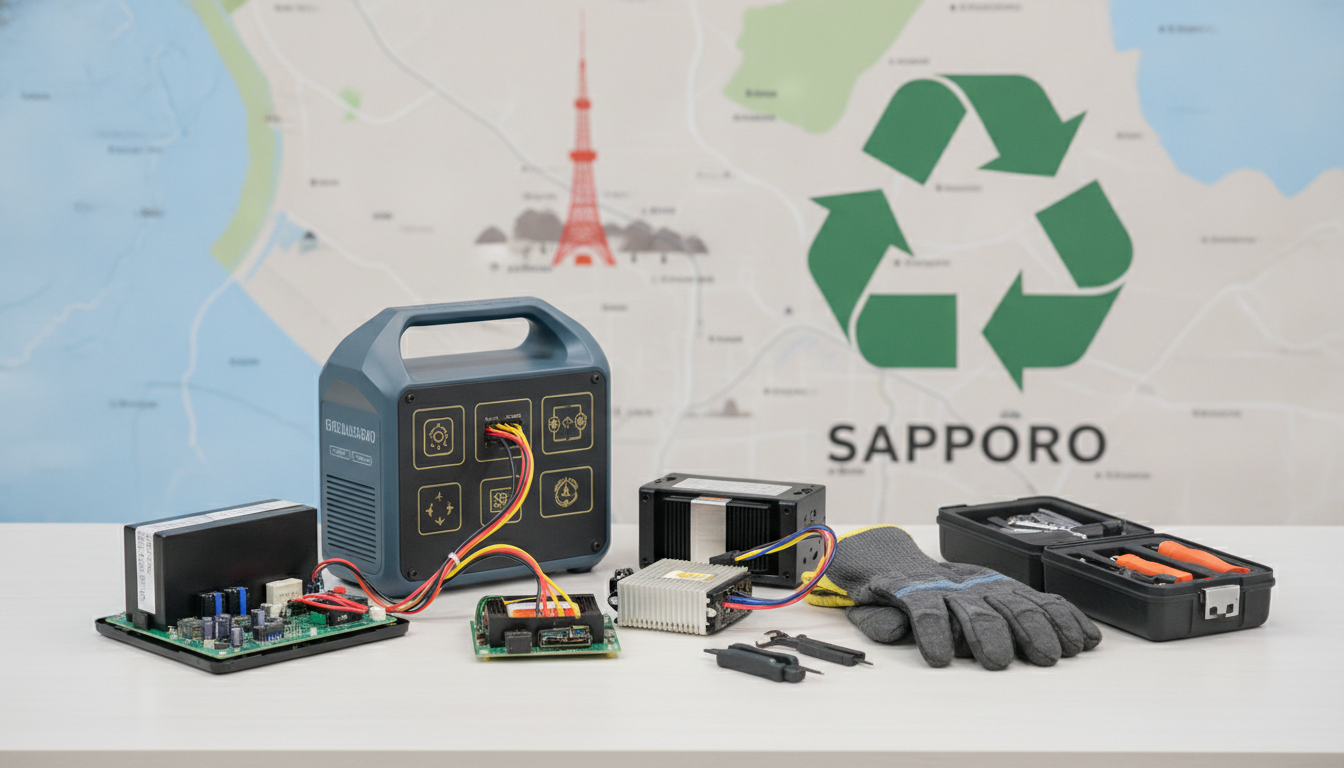 札幌でのポータブル電源の正しい捨て方