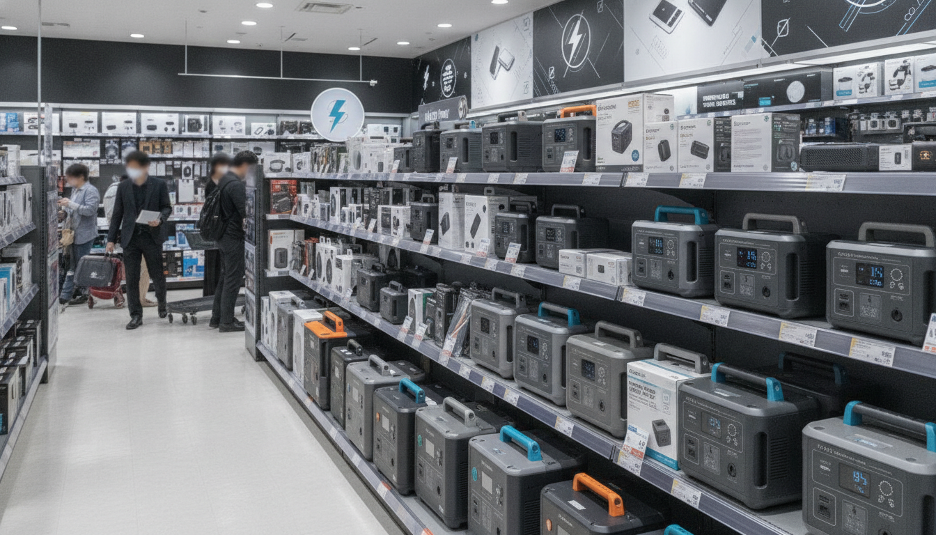 ヨドバシカメラ梅田店は関西屈指のポータブル電源売り場！