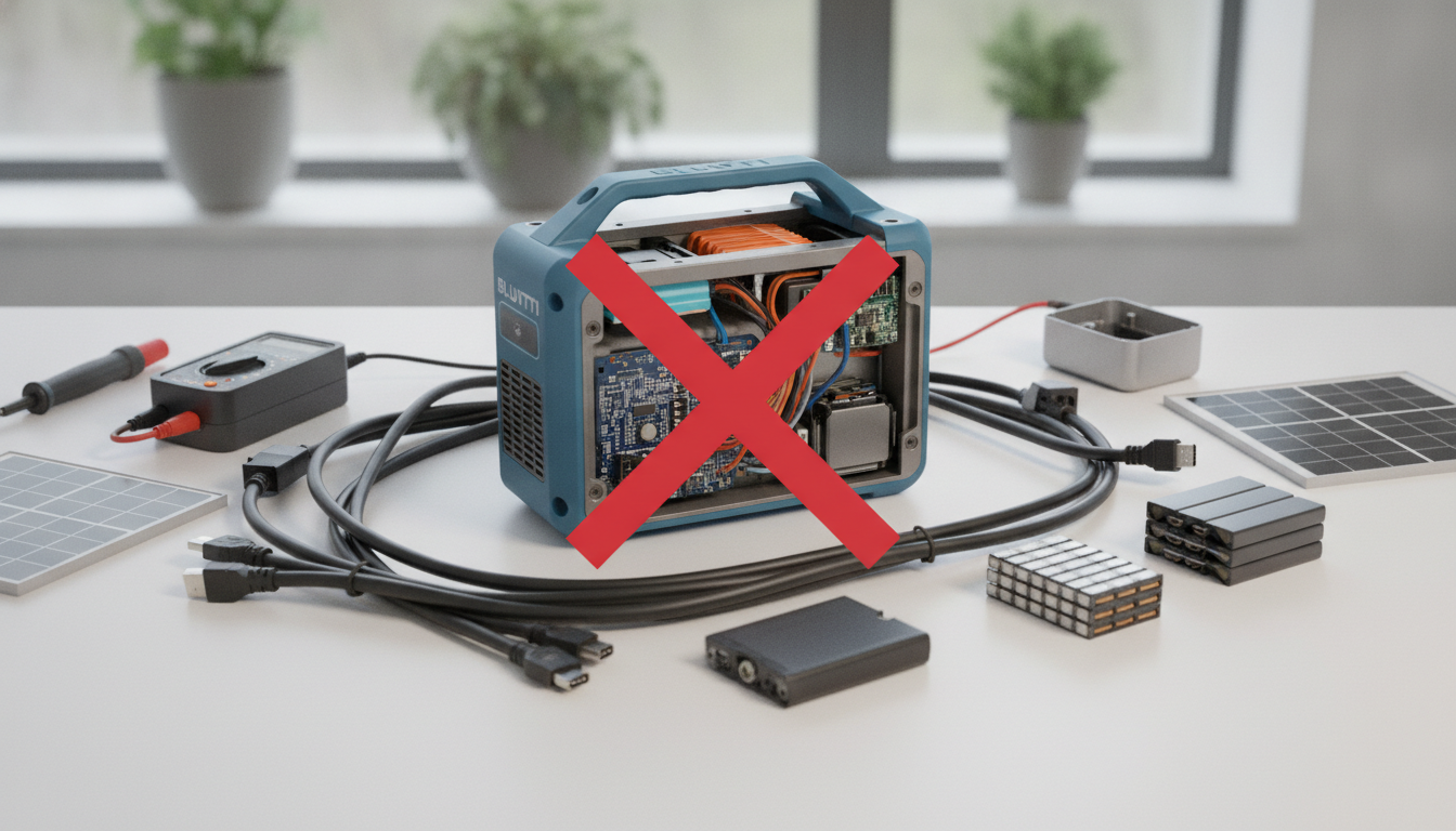 なぜBLUETTIポータブル電源は充電できなくなるの?