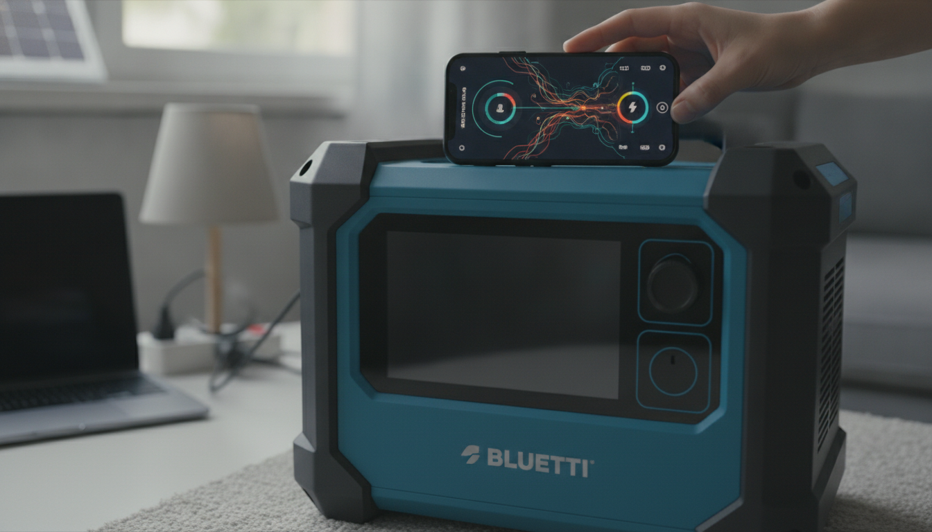 BLUETTIアプリを使えば遠隔操作も電力管理も思いのまま！