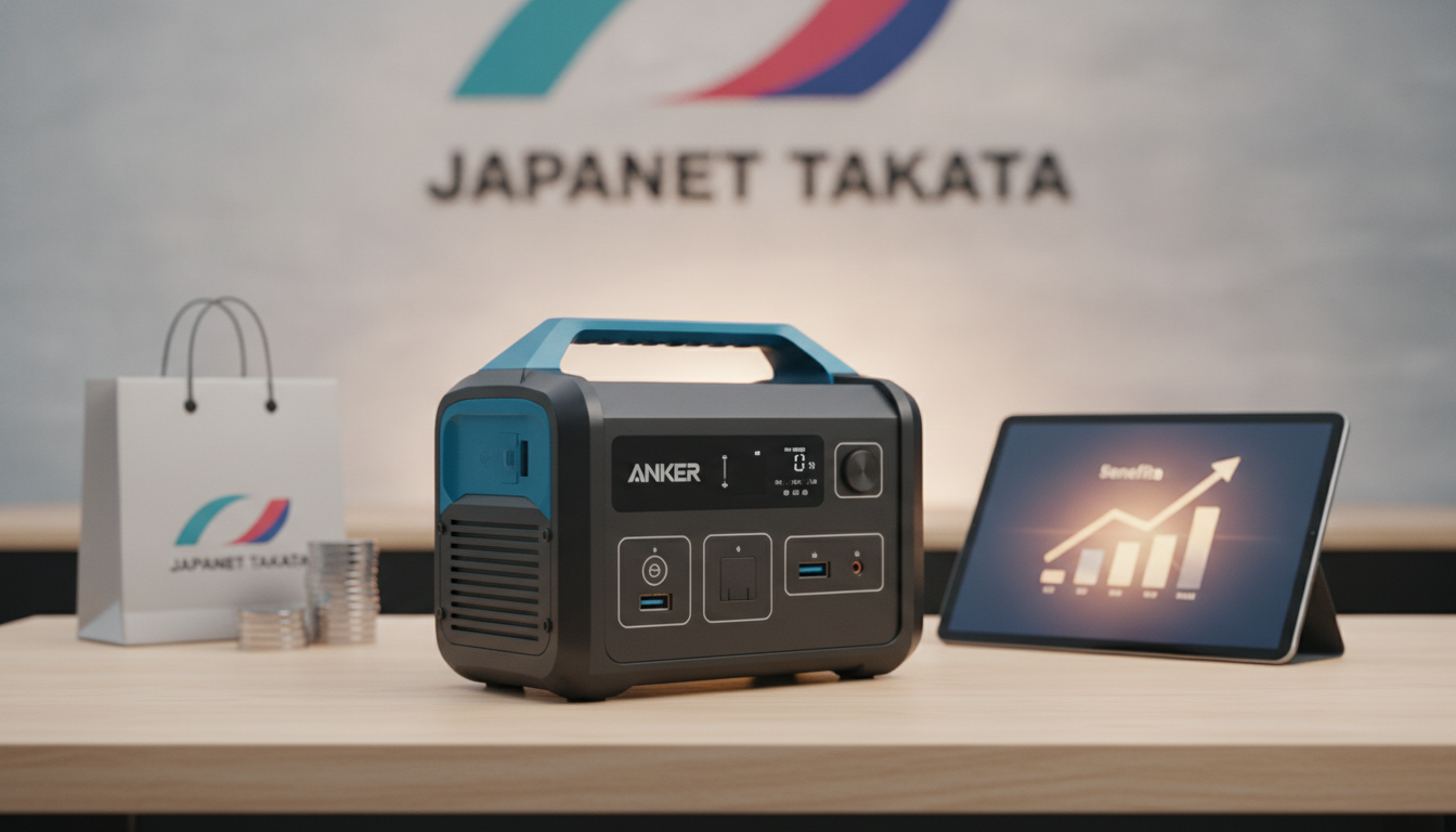 ジャパネットたかたでAnkerのポータブル電源を買うメリットとは