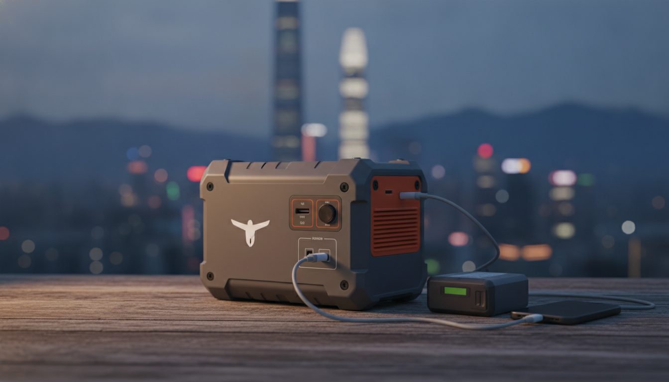 DJIポータブル電源は中国・深圳発のメーカー製です