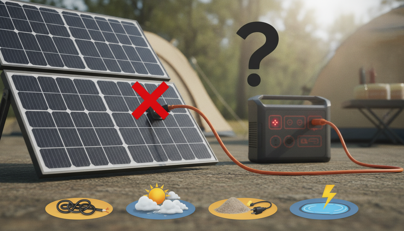 結論：充電できない原因は主に4つのパターン
