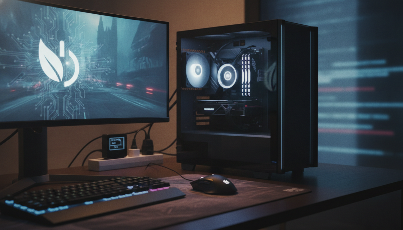 ゲーミングPCの消費電力を抑える基本は「設定の最適化」です